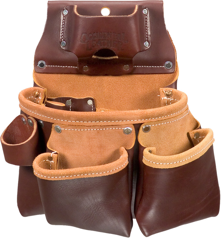 Occidental Leather 5018DBLH 2 Pouch Pro Tool Fastener Organizer Bag – Left Hand