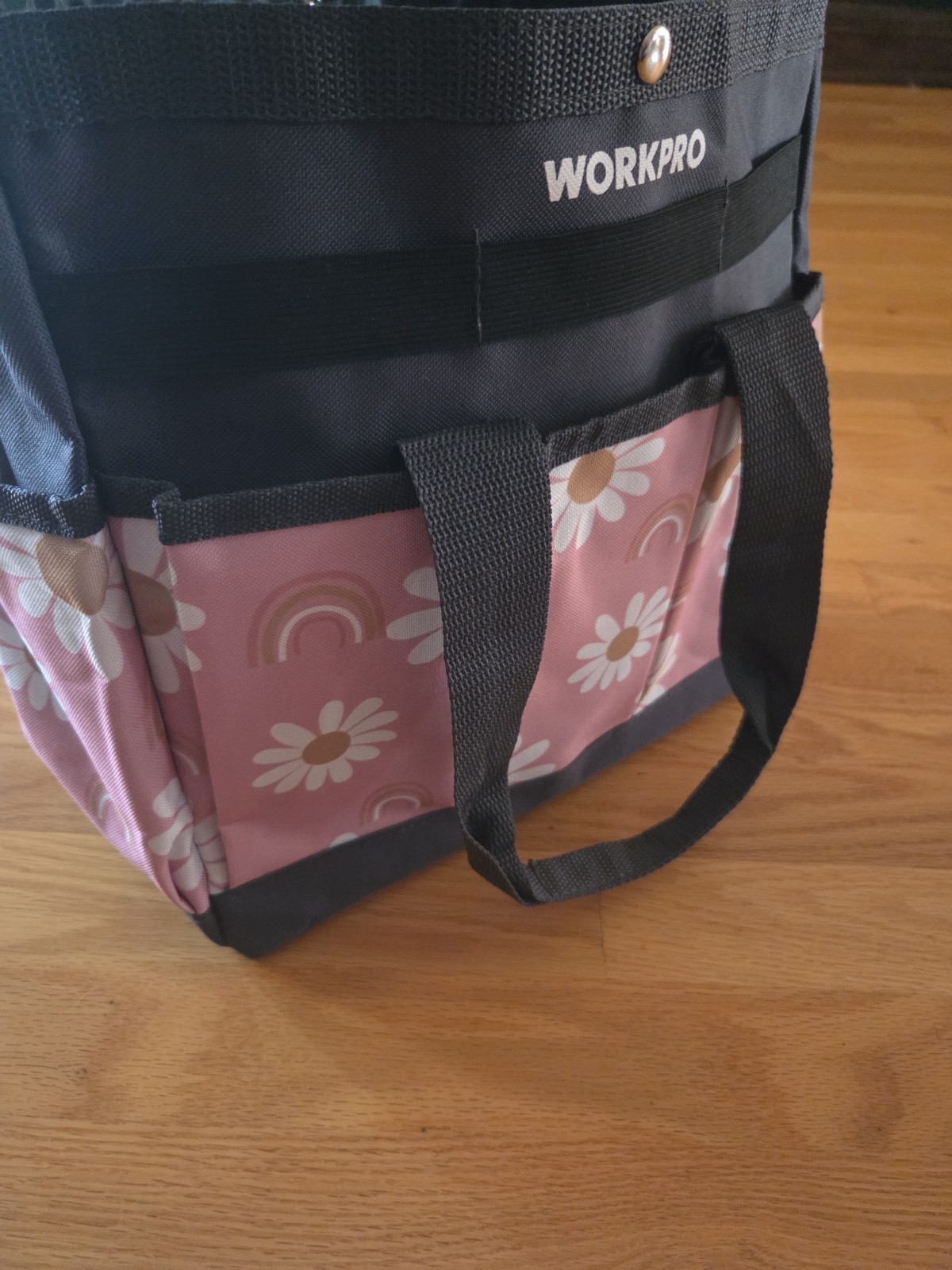 WORKPRO Garden Tool Bag 9 Pockets Gardening Bag Heavy Duty Oxford Garden Tote