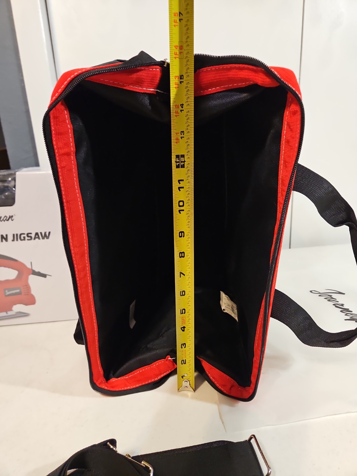 Journeyman Canvas Tool Bag Mechanic Electrician Technician Full Zip New In Bag