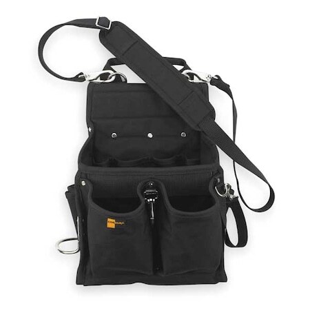 Clc Work Gear 5508 Black Ballistic Polyester 20 Pockets, 5508