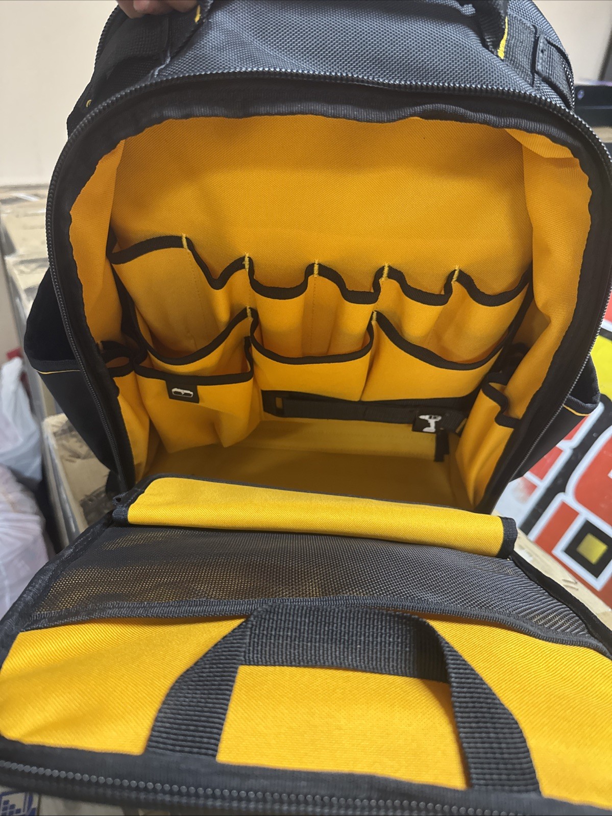 DEWALT Tool Backpack, Tool Storage and Organization, Durable and Water Resistant