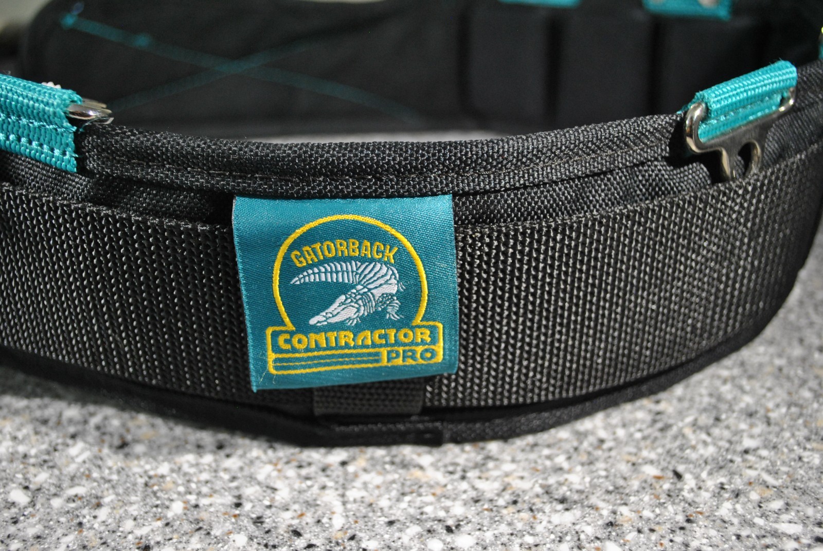 New (Sz S) Contractor Pro Gatorback Pro-Comfort Back Support Tool Belt