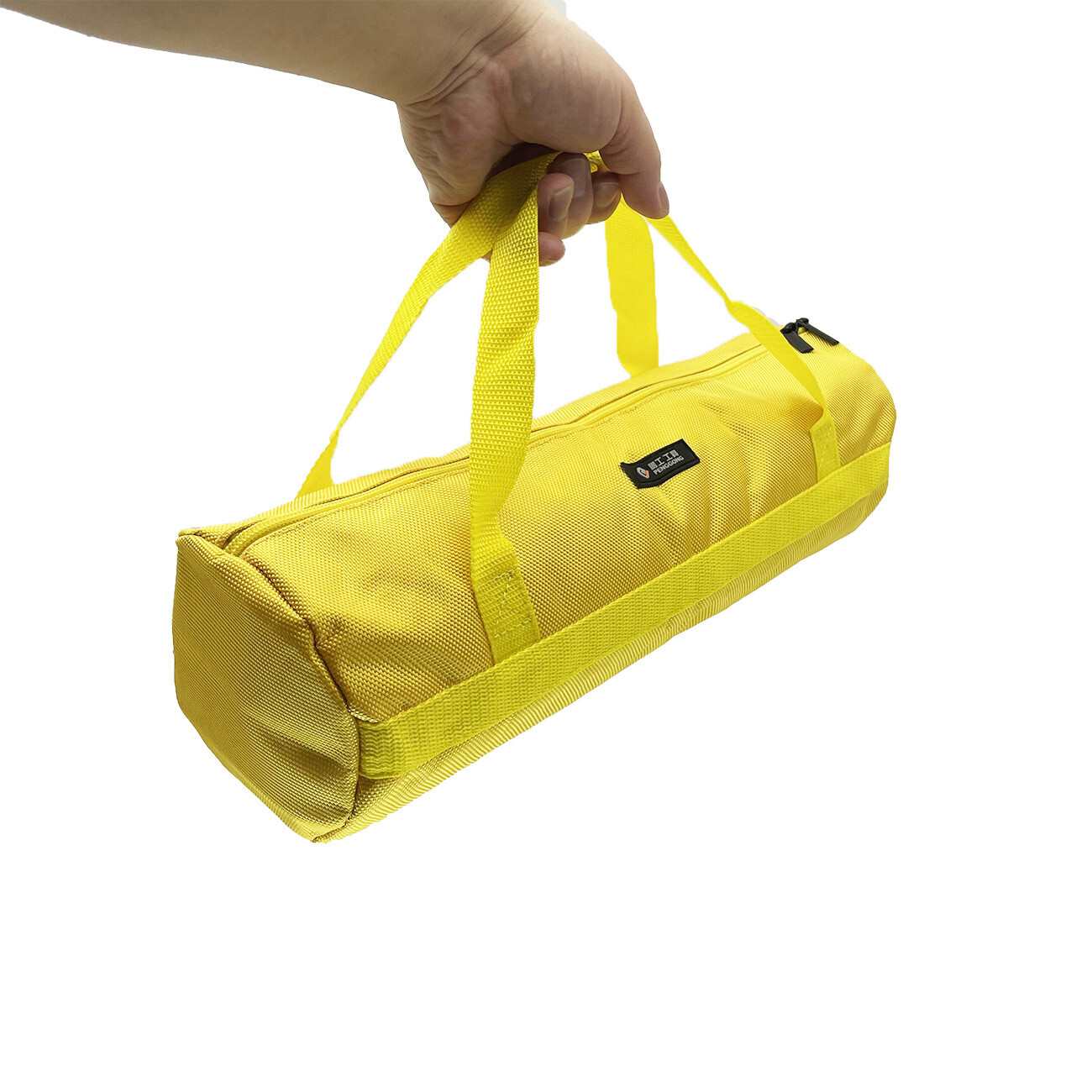 16inch Yellow Tool Bag with Zippers Multi Purpose Quick Manual tool 15.75×5.12in