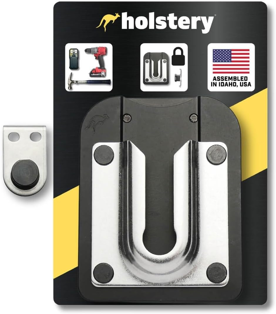 Pinpal Pro | Universal Tool Holster – Gravity Locking Clip-On Tool Belt Holder f