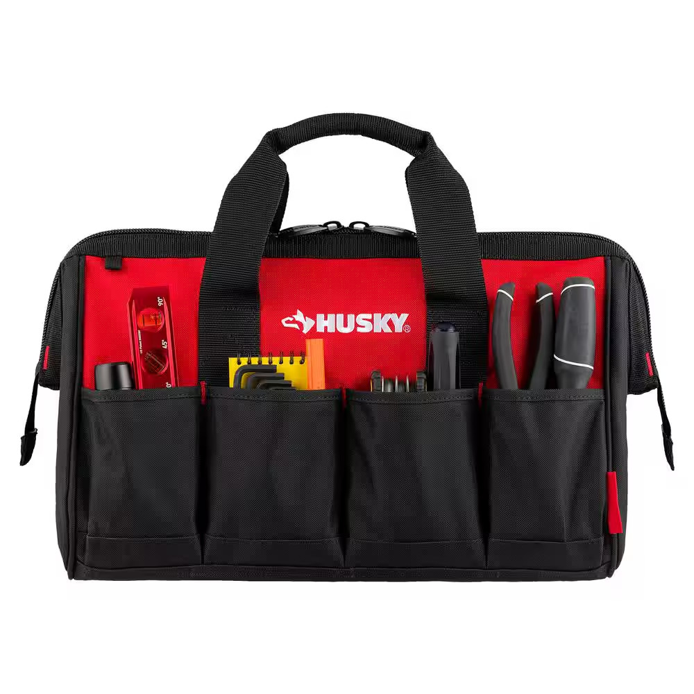 18 In. 14 Pocket Zippered Tool Bag