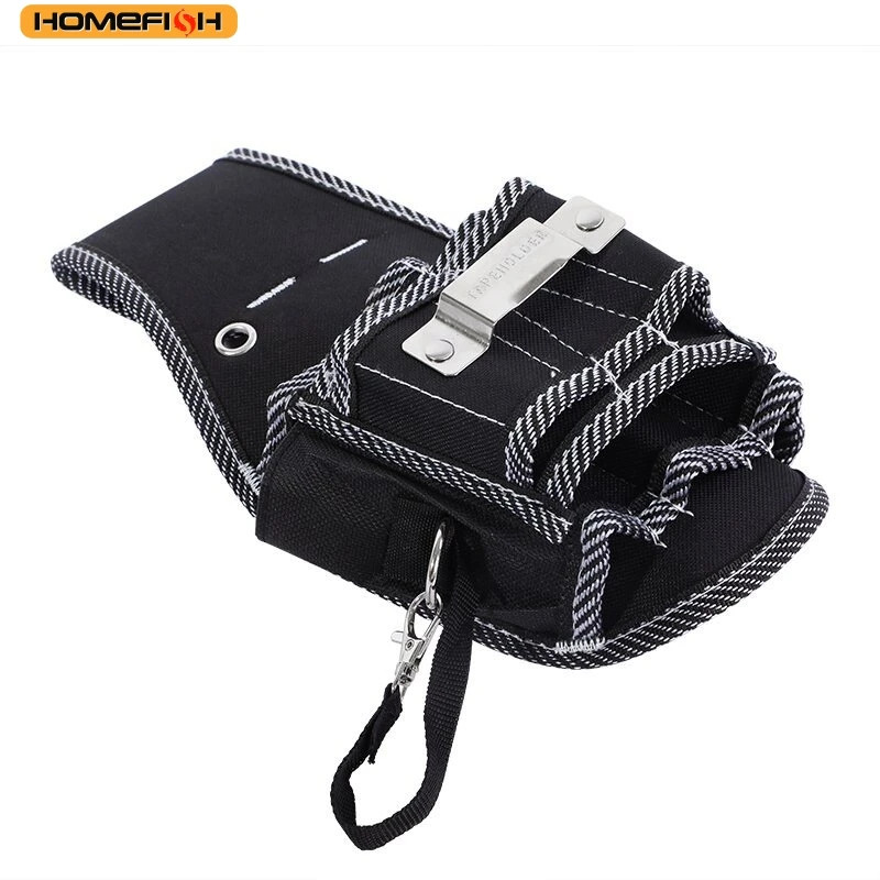 Multifunctional Waist-Hung Electrician Tool Bag and Drill Storage Holster