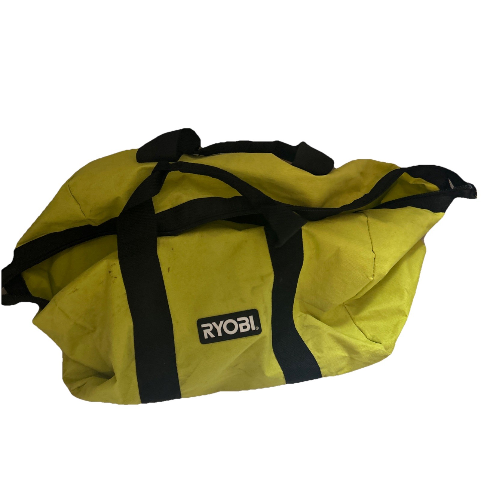 Ryobi 903209044 Contractor Canvas Tool Bag – Large Neon Green Duffle