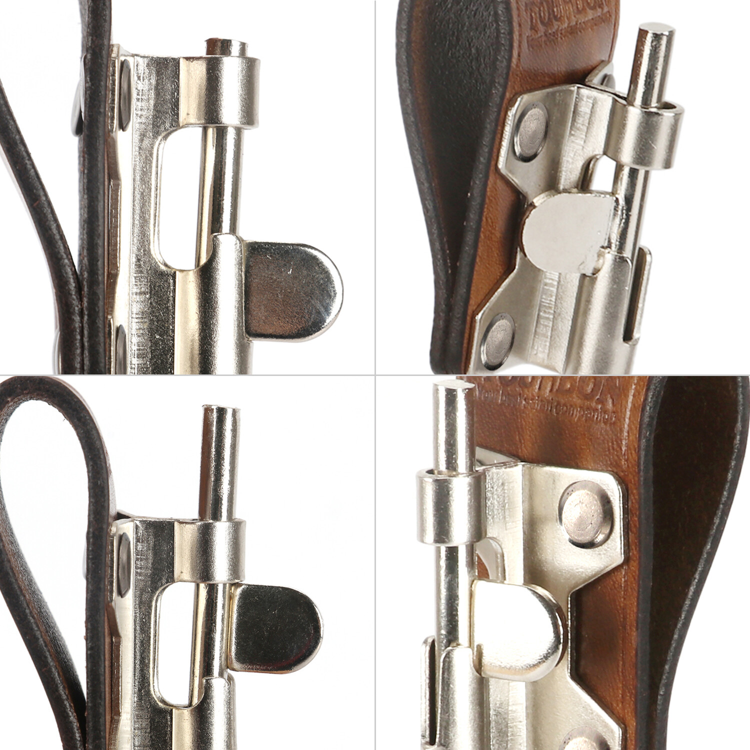 Leather Steel Float Tool Hook Belt Holster Trowel Hanger Power Carry USA