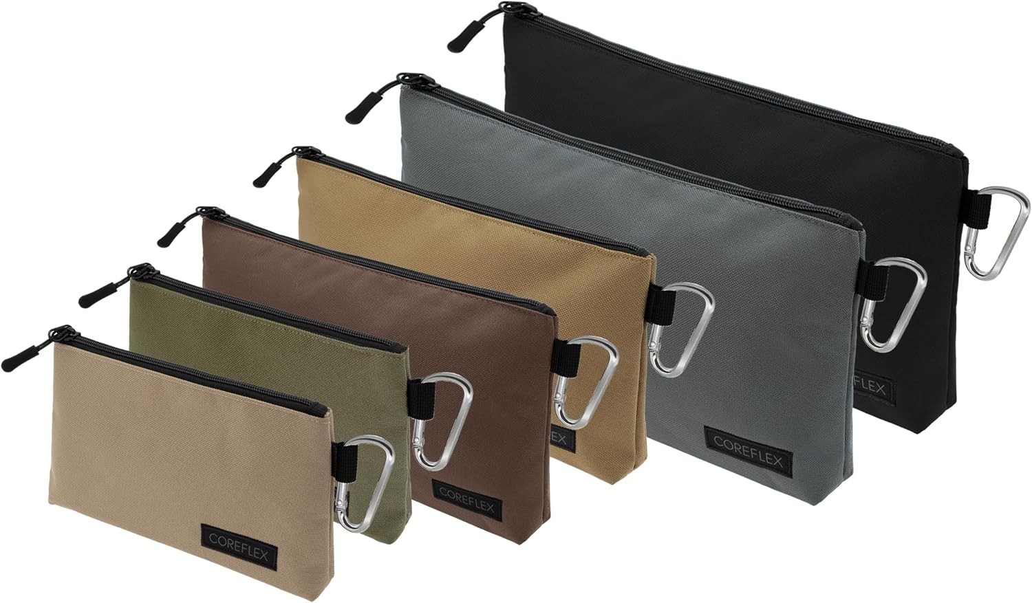 Multipurpose Zipper Tool Pouch Combo