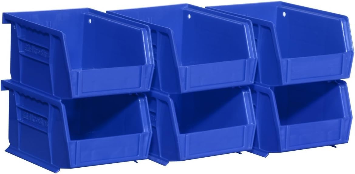 30210 AkroBins Plastic Storage Bins, SpaceSaving Stackable Bins for Garage, P…