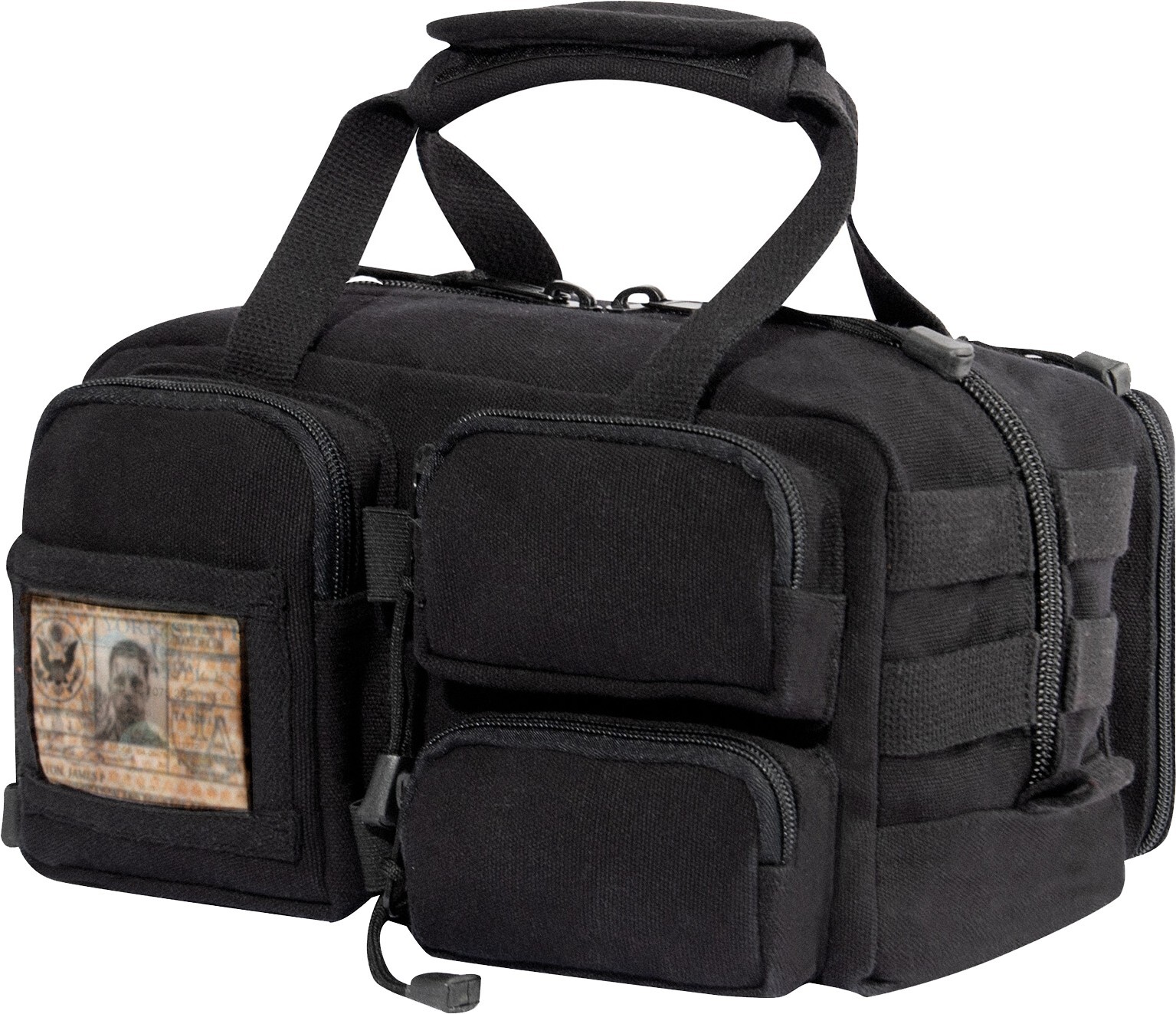 Rothco Black Tactical Tool Bag Heavy Duty Cotton Canvas Work Tools Mechanics Bag