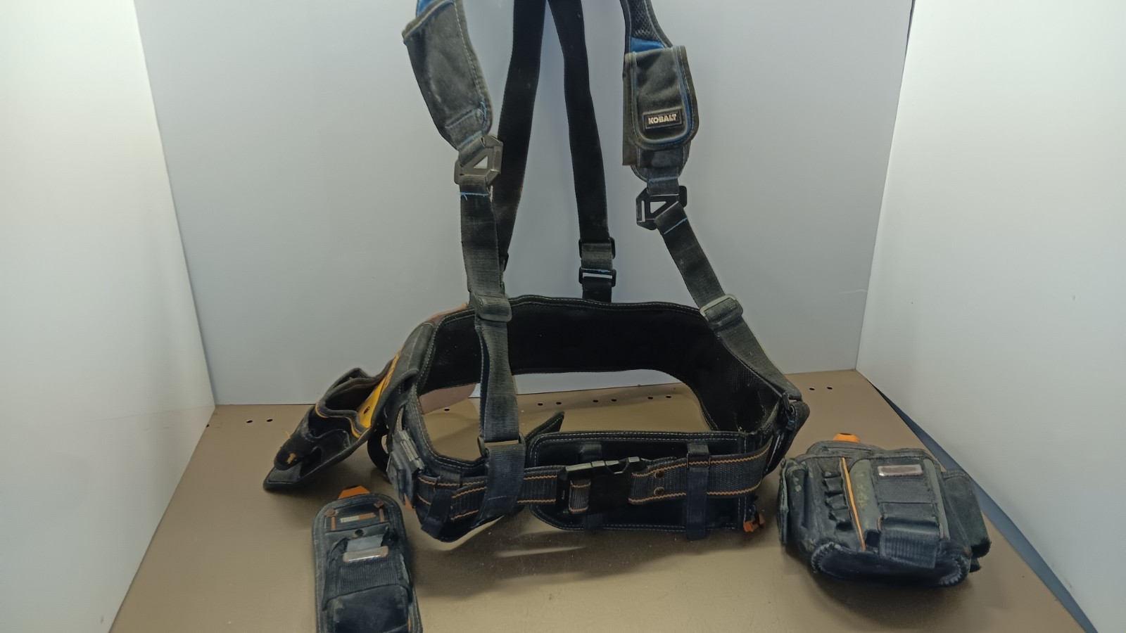 TOUGHBUILT Contractor Tools Pouch Belt and Cliptech Accessories Set 5pc
