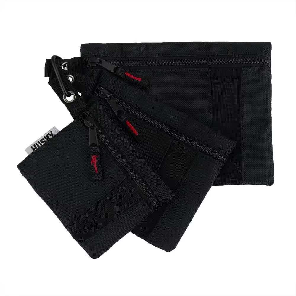 Assorted Size Parts Organizer Pouch Bag Set