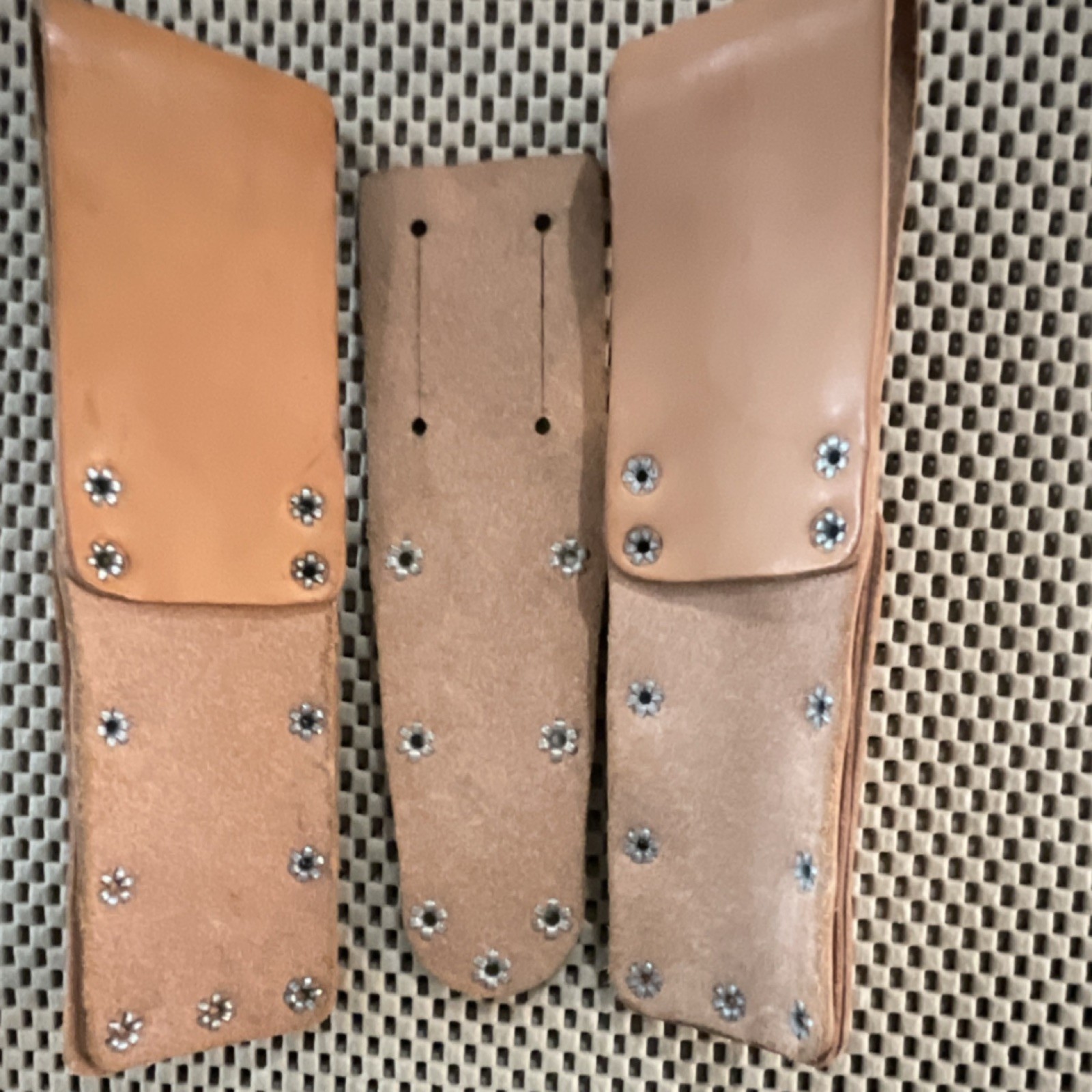 Jameson Leather Tool Holders Brown Model Jameson 3 Items Holder Set