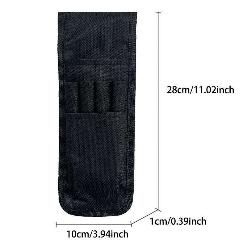 2x Tool Belt Pouch Small Tool Bag Waist Bag with Multiple Pockets Nylon Tool Bag