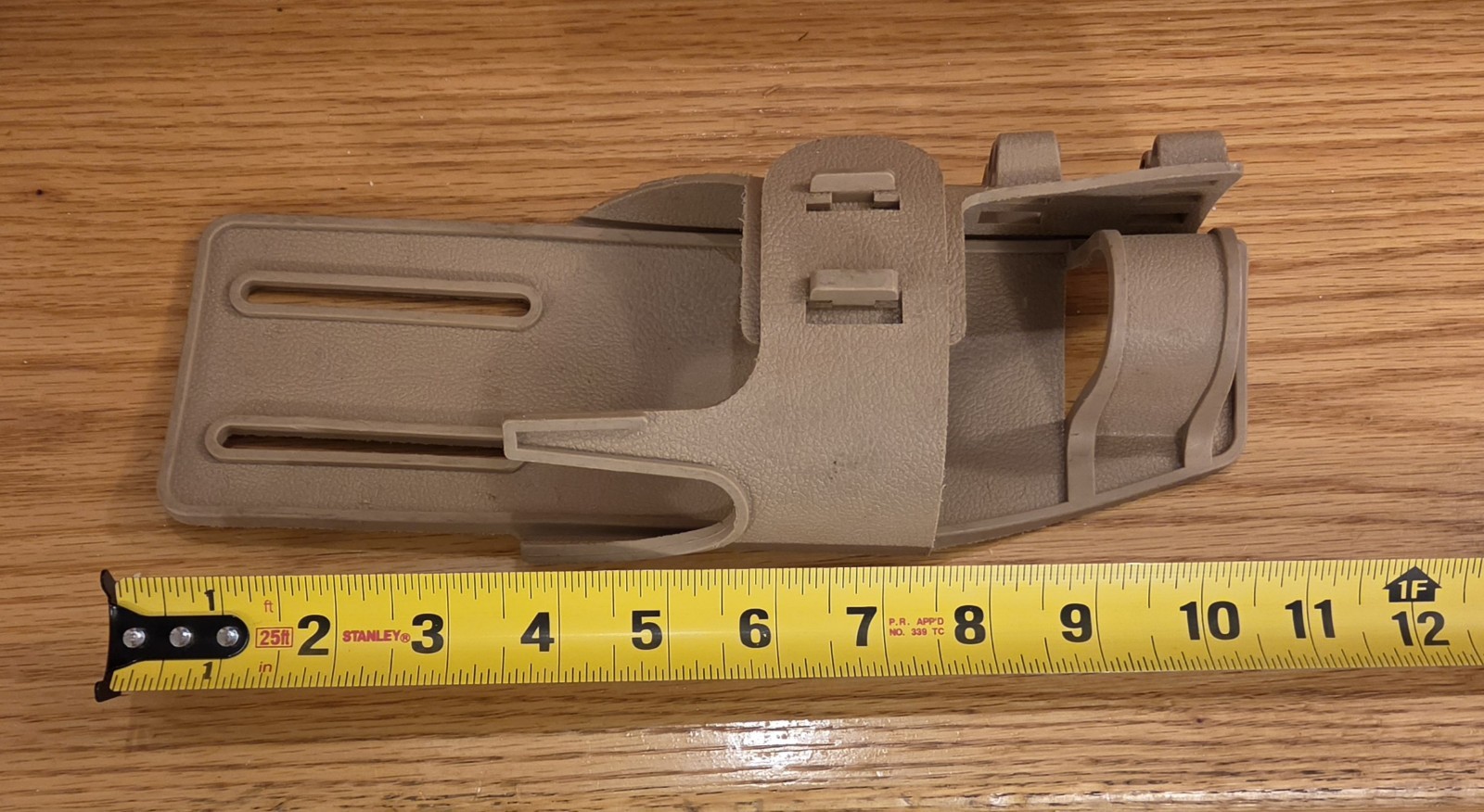Heavy Duty Drill & Bit Holster For Tool Belt No Tool Holster Only Brown Silicone