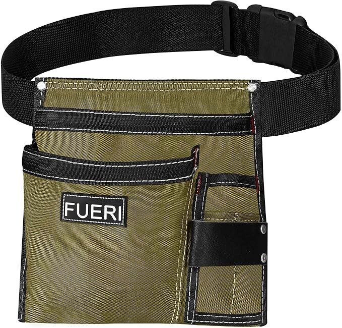 FUERI Tool Belt Bag Pouch Men Nylon Tools Belts Pouches for Construction