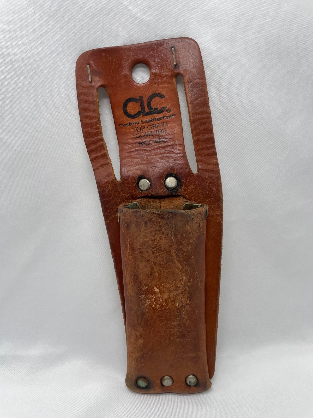 CLC Custom Leathercraft 453 Utility Knife Sheath, Top Grain Leather