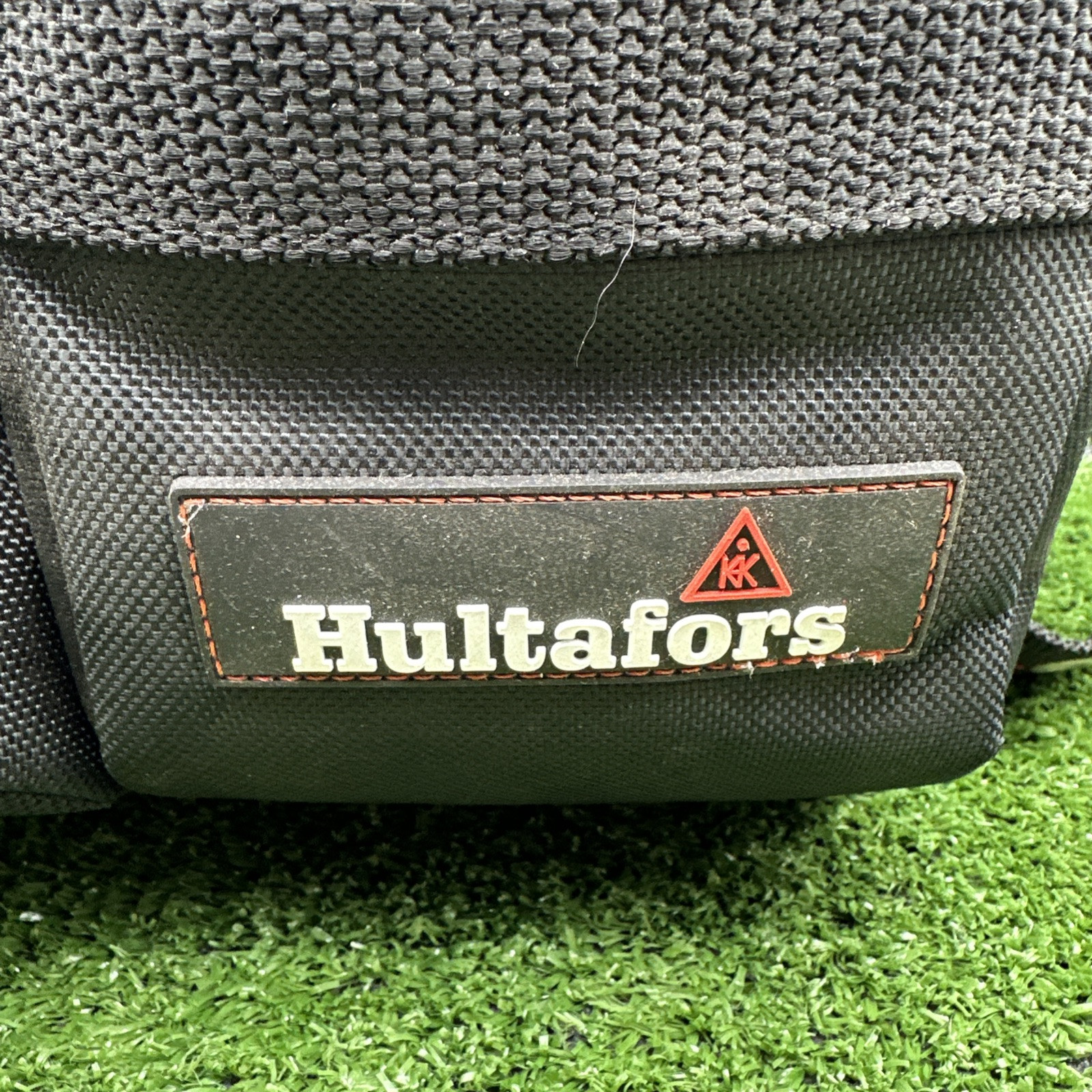 CLC Hultafors Work Gear Ballistic Polyester Tool and Nail Bag W/ Belt Black Red