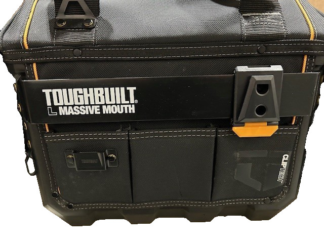 ToughBuilt ClipTech Series–16″ Heavy-Duty Massive Mouth Tool Bag
