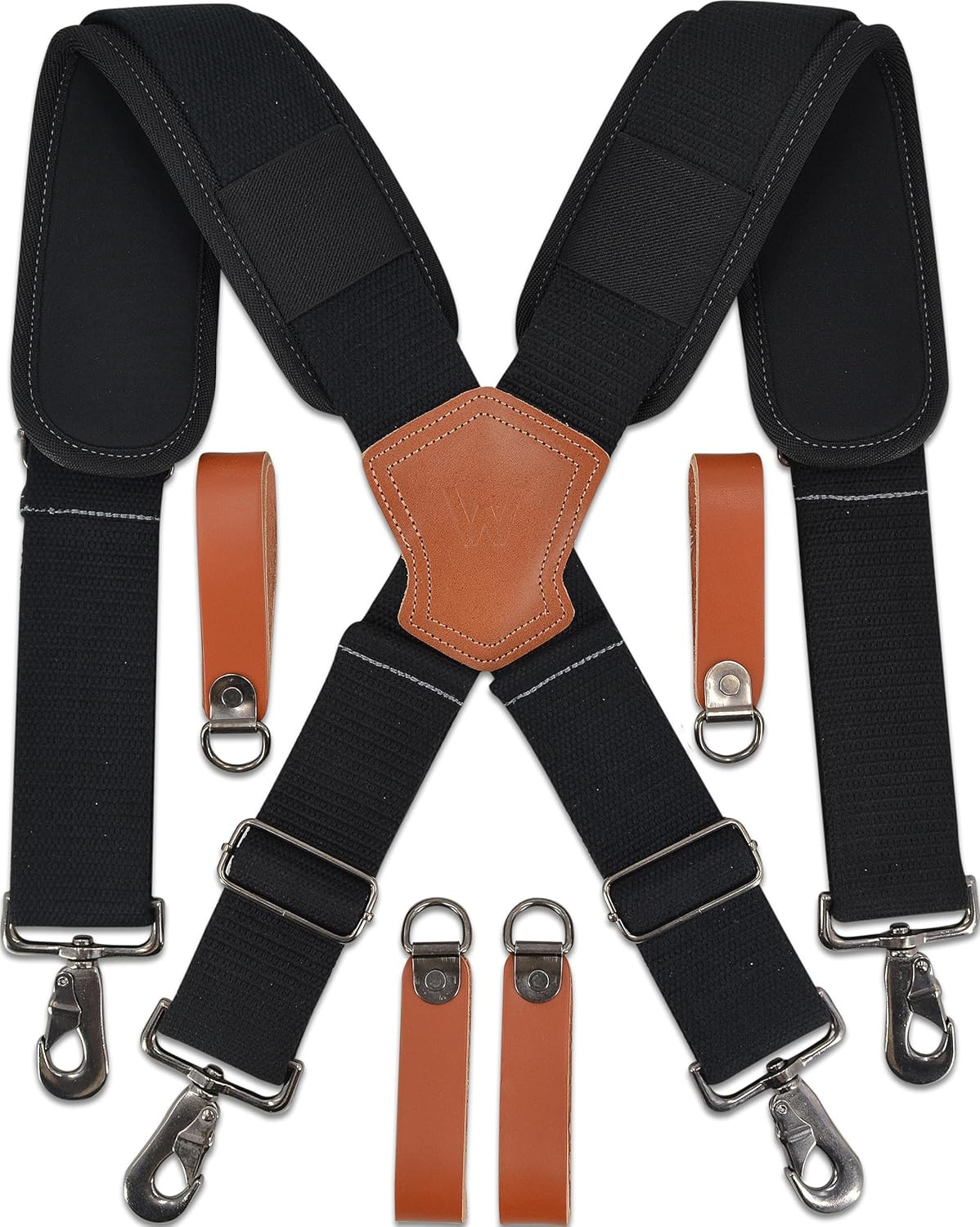 WELKINLAND Lightweight Tool Belt Suspenders, Carpenter Tool Bag Suspenders | Stu