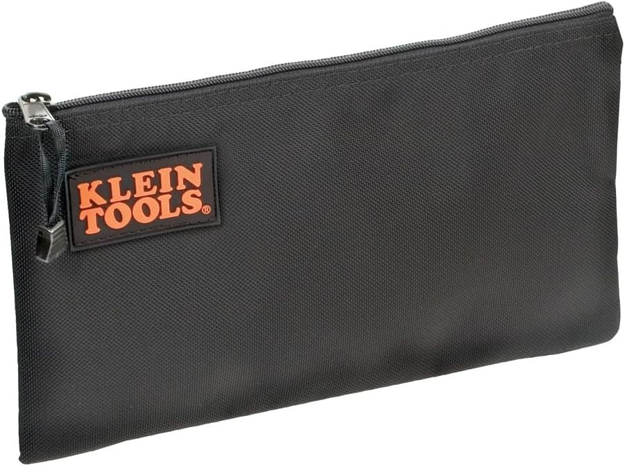 Klein 5139B 12.5-Inch Tool Pouch – Heavy-Duty Cordura Zippered Storage Solution
