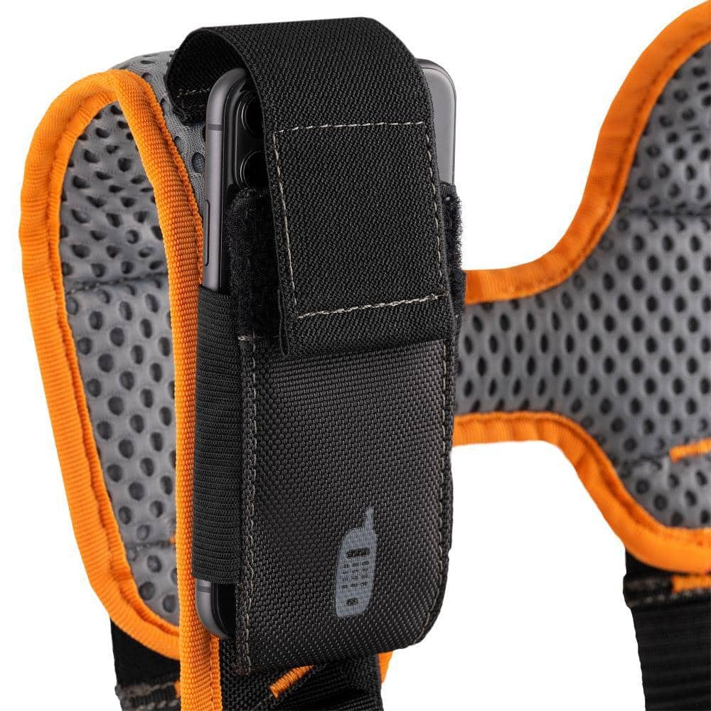 RIDGID 29 in. 23 Pocket Professional Grade 2-Bag Tool Belt w/ Suspenders