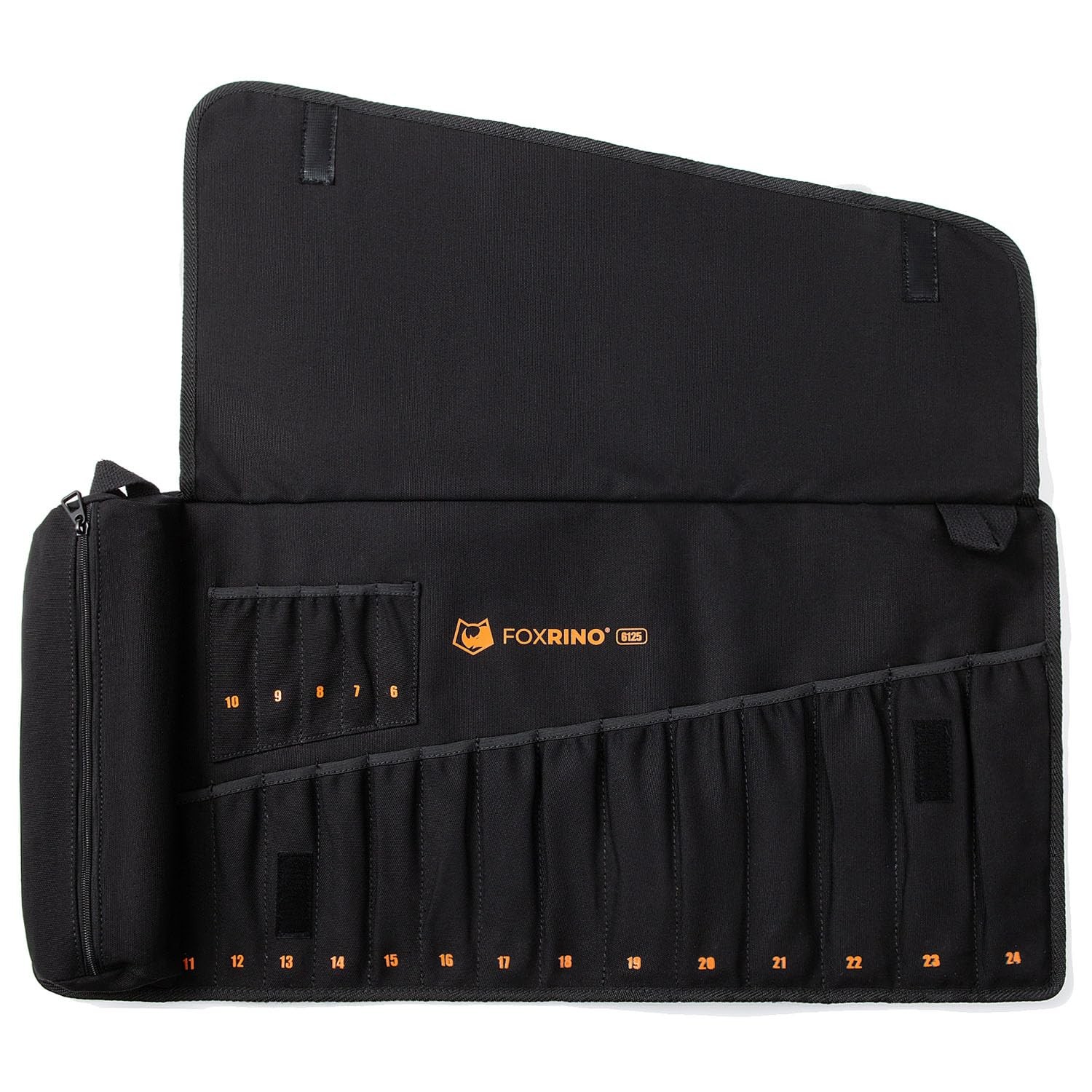 Wrench Roll, Wrench Roll Up Pouch, 19-Pocket Heavy Duty Canvas Wrench Organiz…