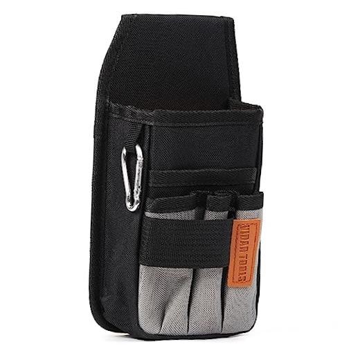 Small Tool Pouch with Belt Clip,Tool Belt Pouches,Electrician Tool 5 IN