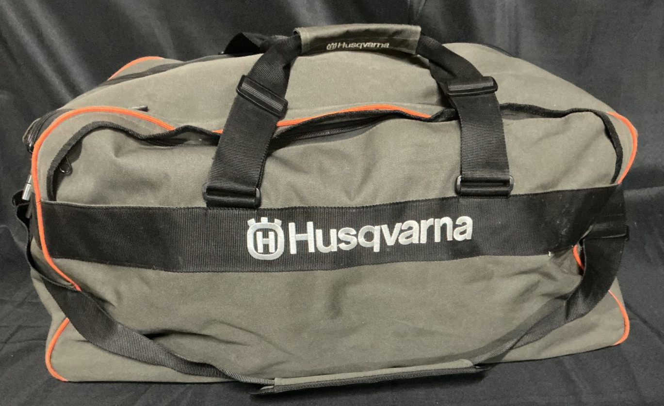 OEM Husqvarna 505699962 Gray Heavy Duty Cordura Gear Bag/Duffle