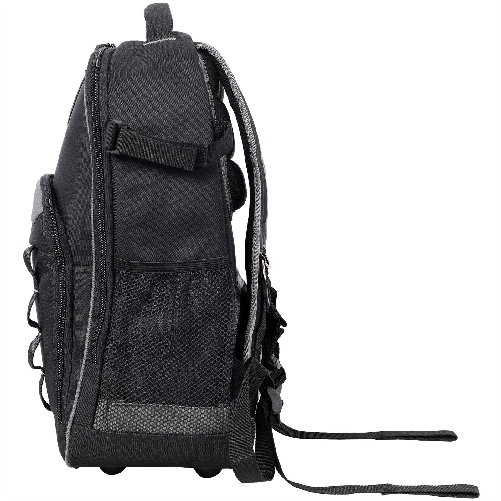 Tool Backpack Oxford Cloth Tool Bag with Multiple Pockets 55lbs Capacity