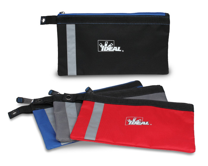 Ideal 37-055 Pro Serioes Flat Zipper Pouch, 4-pack