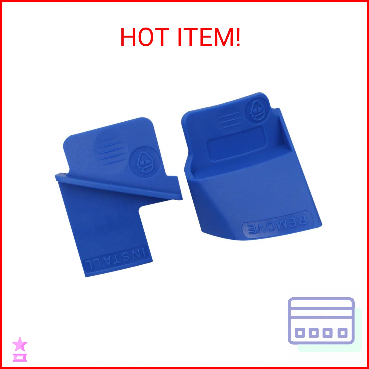ZIMISI 2PCS Stretch Belt Mate Kit, Plastic Auxiliary Pulley Belt Installer Tool