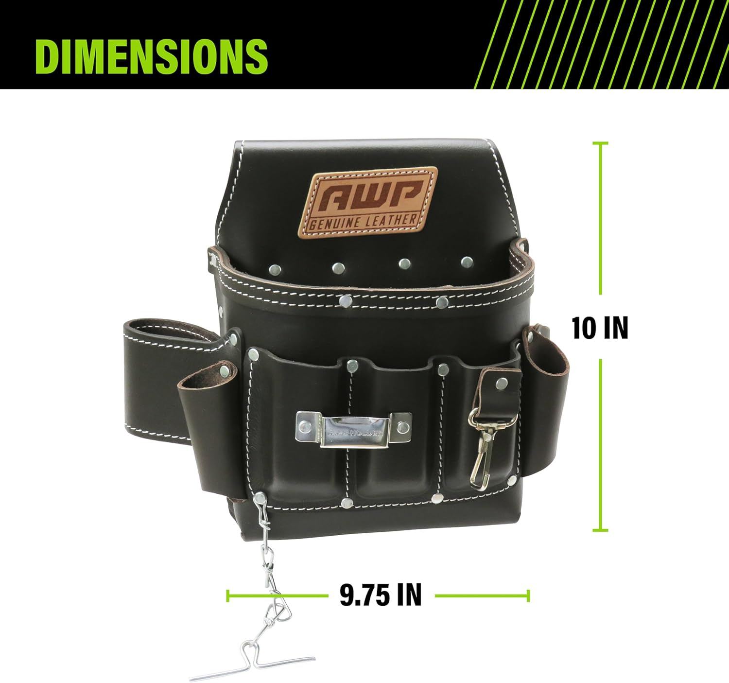 Tool Pouch, Electrician Tool Pouch, Premium, Professional Multi-Pocket Organizer