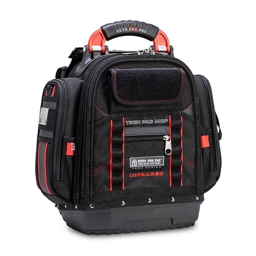 Veto Pro Pac Tech Pac MCP Infrared Tool Backpack V-SWAP Red Black