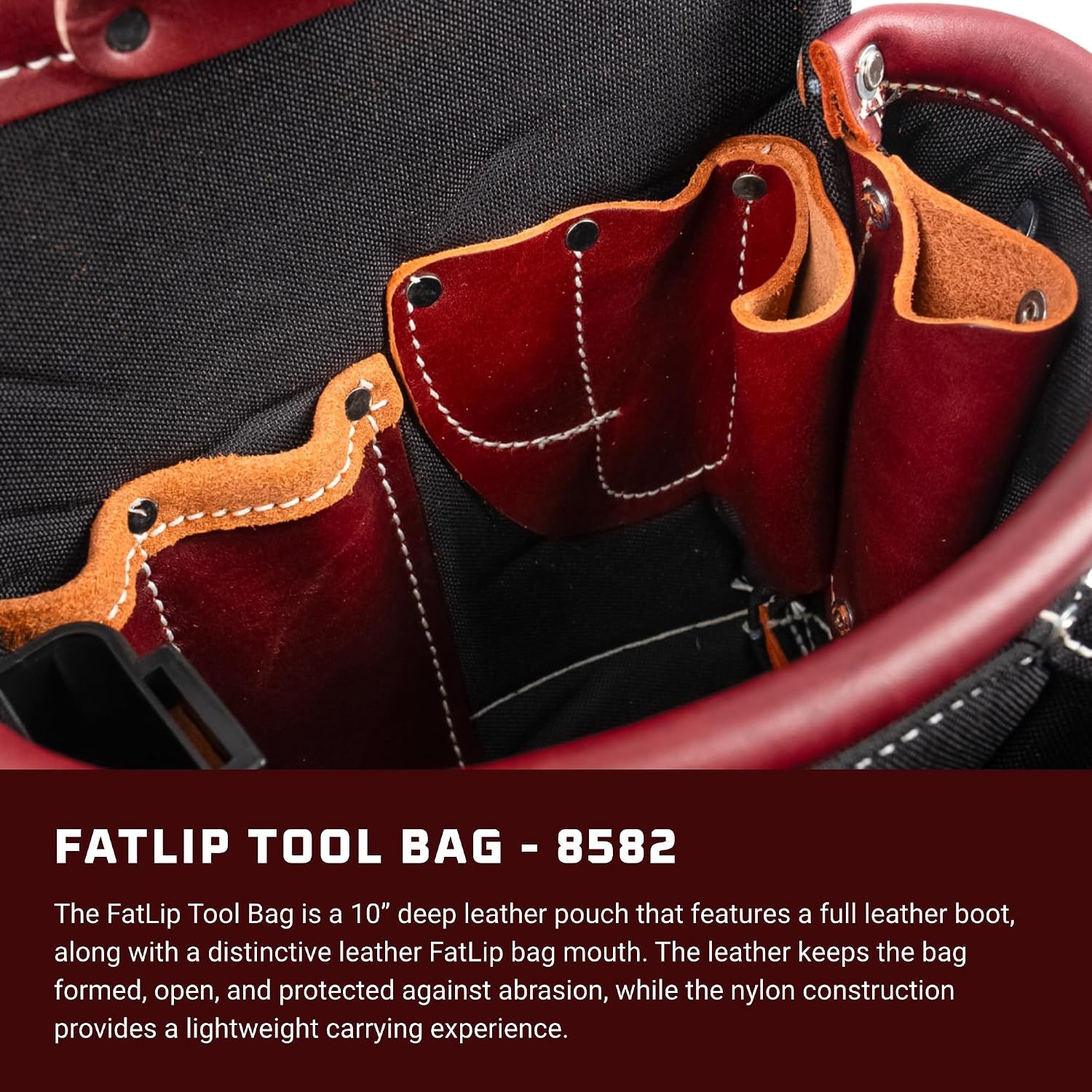 13 Pocket FatLip Tool Bag Made USA