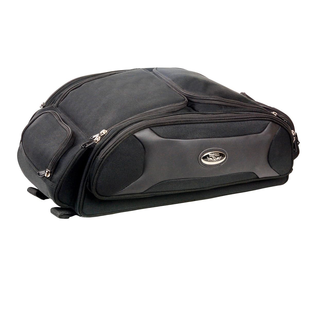 Milwaukee Performance MP8107 Medium Black Long Textile Motorcycle Back Trunk …