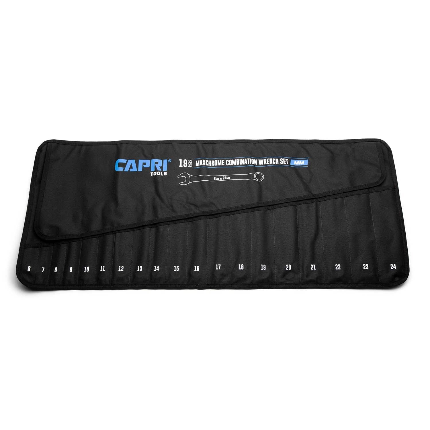 Wrench Roll Up Pouch Tool Organizer with Standard Storage Pockets