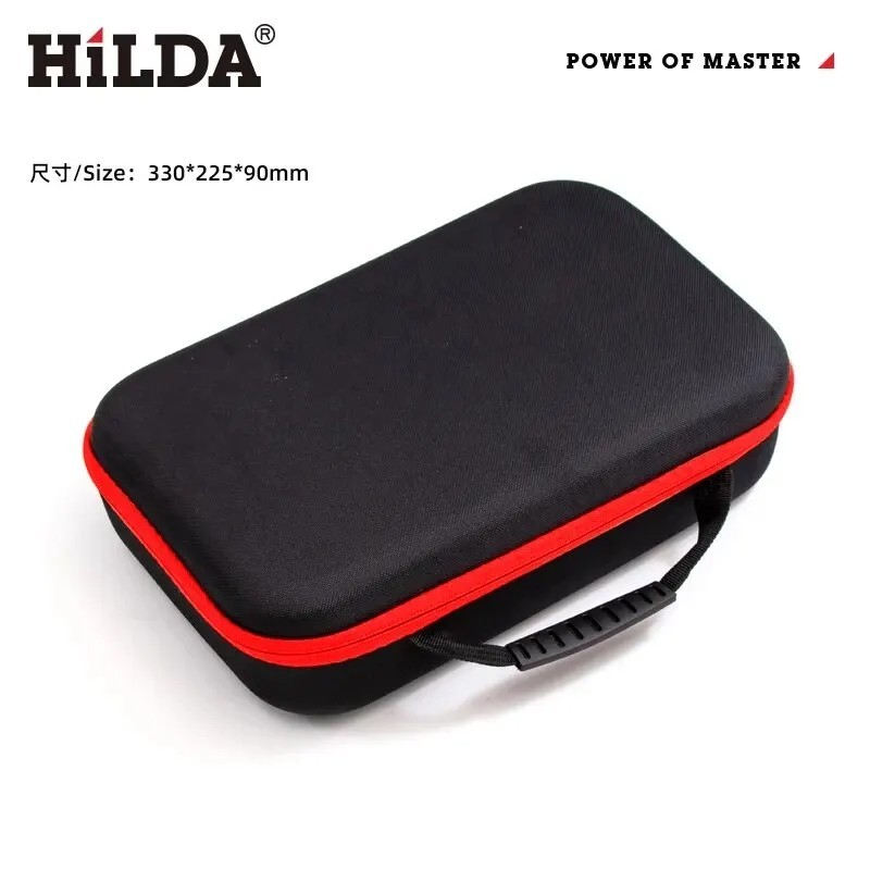 HILDA Large Capacity Waterproof Tool Bag with Red Edges