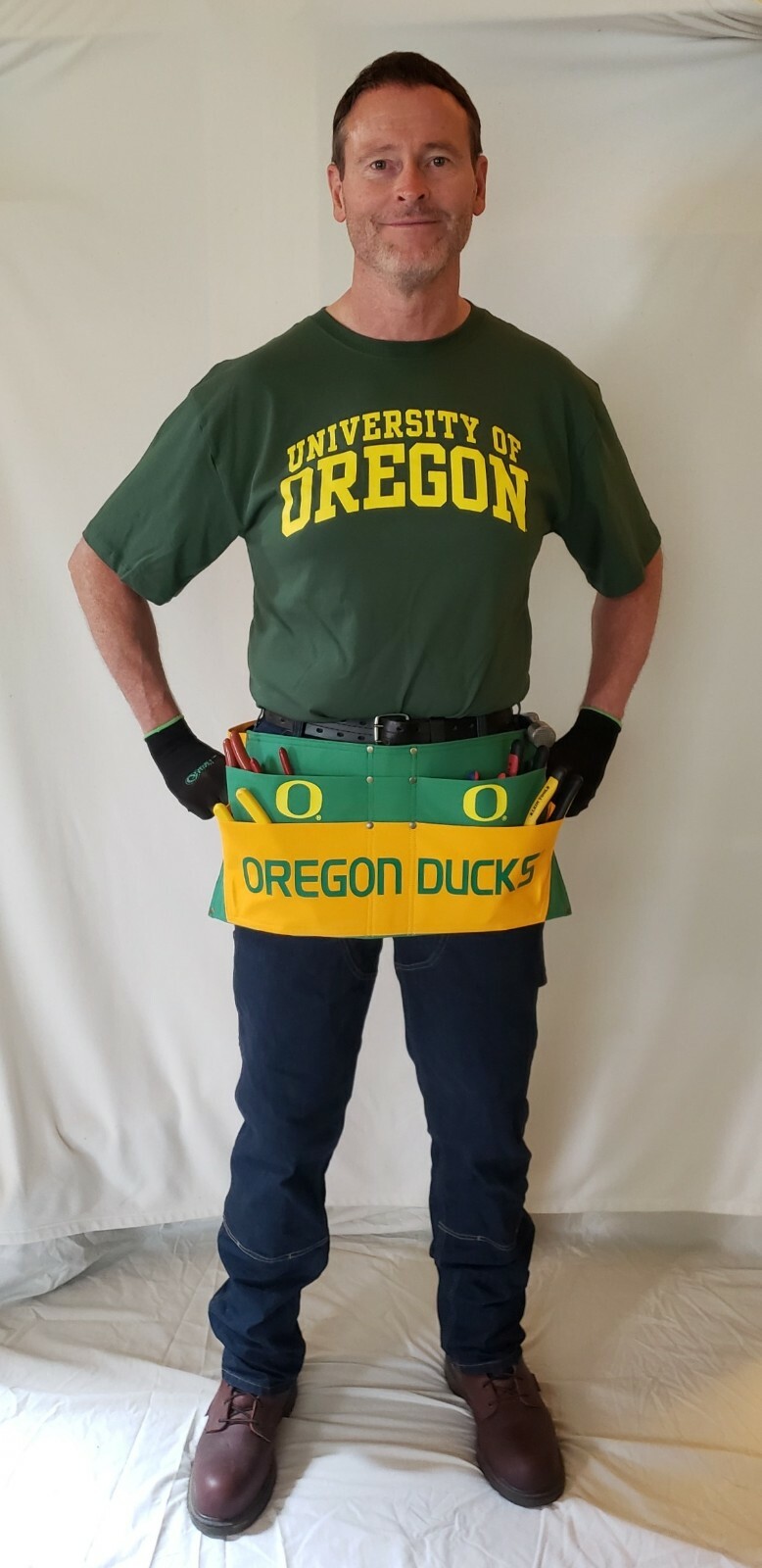 JCo Sport officially licensed duck canvas fan gear tool apron. Regular(30-39)in.