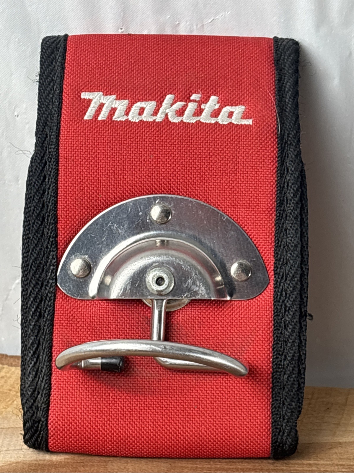 Red Makita Side Gate Hammer/Tool Holder