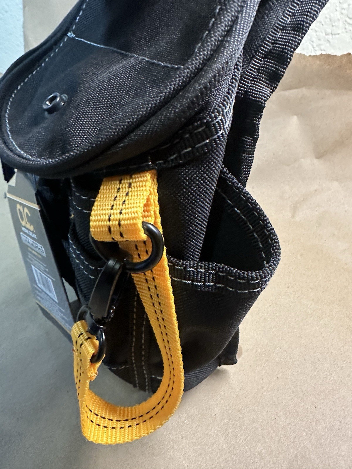 CLC 1524 Medium ZIPTOP Utility Maintenance Electrician Zippered Tool Belt Pouch