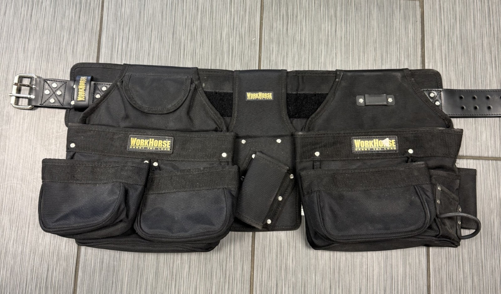 Tradesmen product Workhorse carry the load black work belt gfp-10821 L-XL