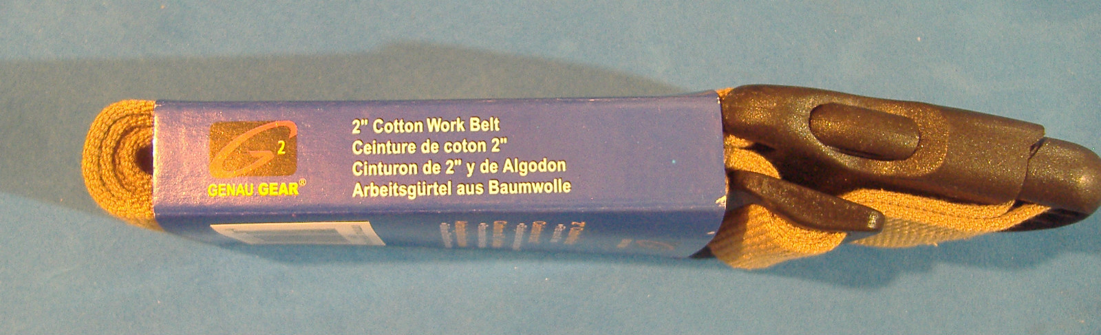 2″ WIDE ADJUSTABLE COTTON WEB STRAP TOOL BELT WITH PLASTIC BUCKLE 44″ LONG