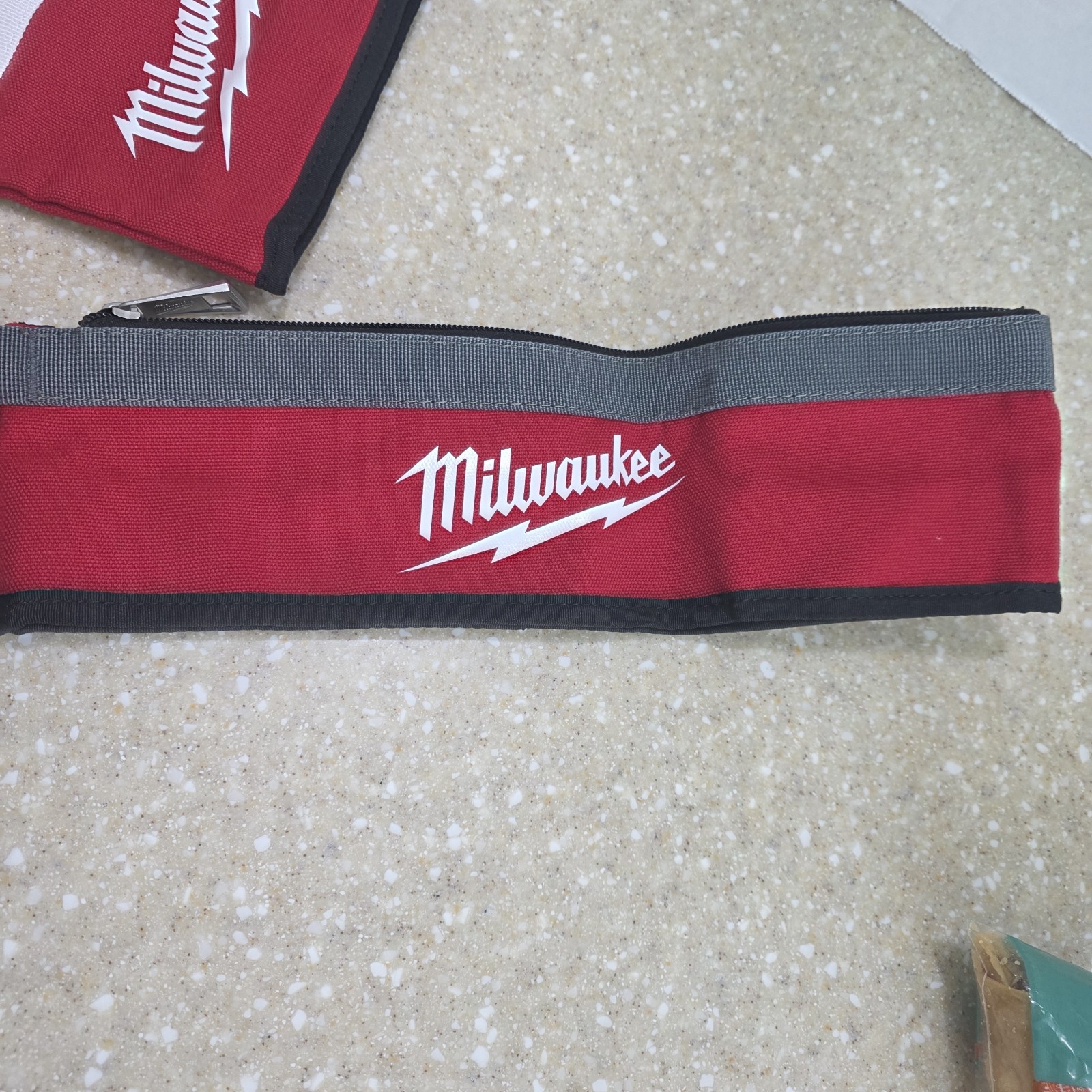 Milwaukee 14 in., 8 in. & 6 in. Multi-Size Zipper Tool Bags in Red (3-Pack)