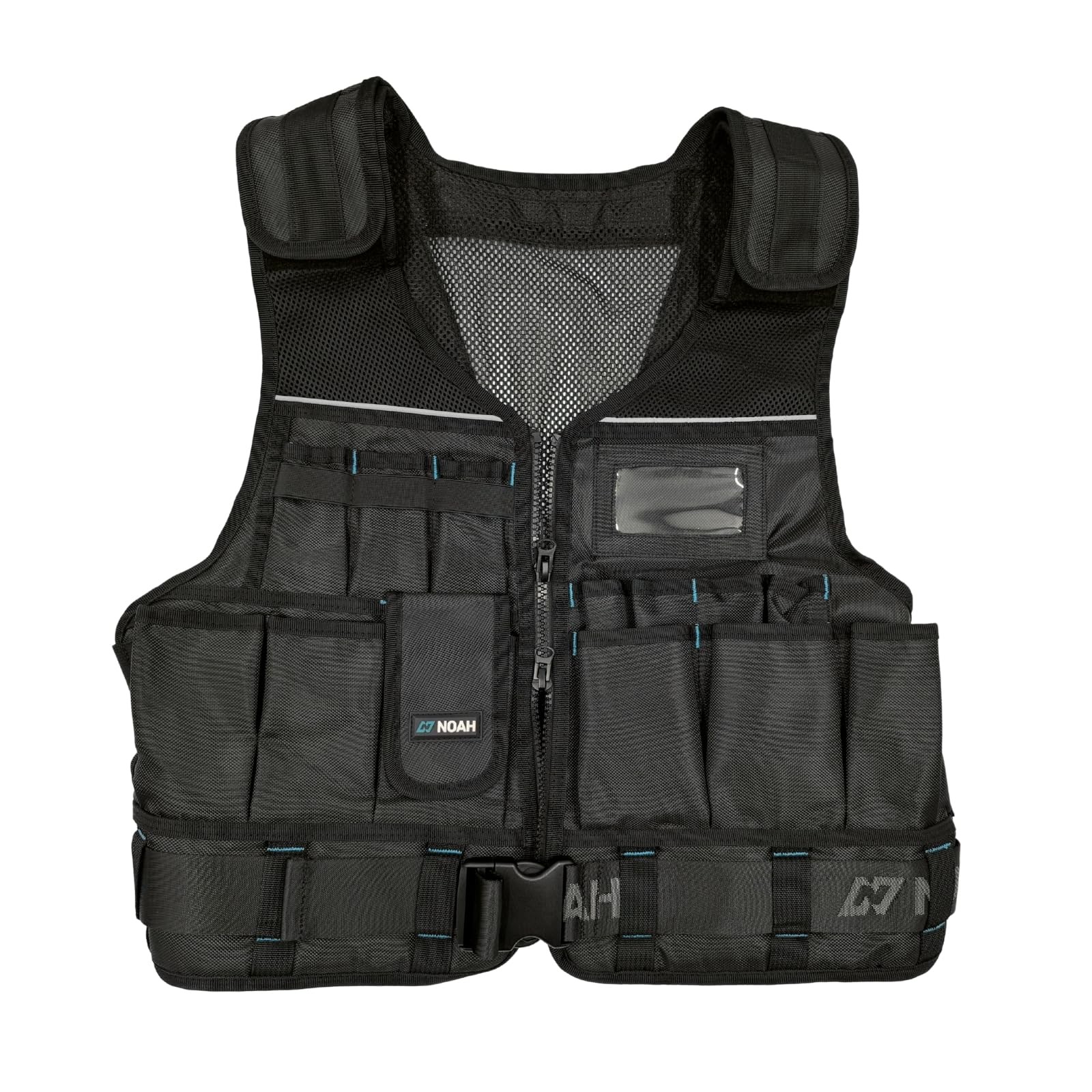 Heavy-Duty Tool Vest for Men, Adjustable Size, 1680D Ballistic Fabric, Breath…