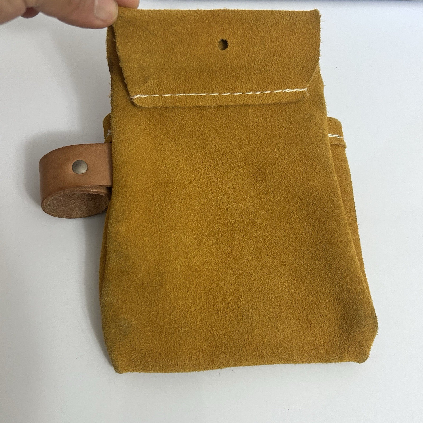 American Leather Craft Professional Tool & Nail Belt Pouch Made in USA