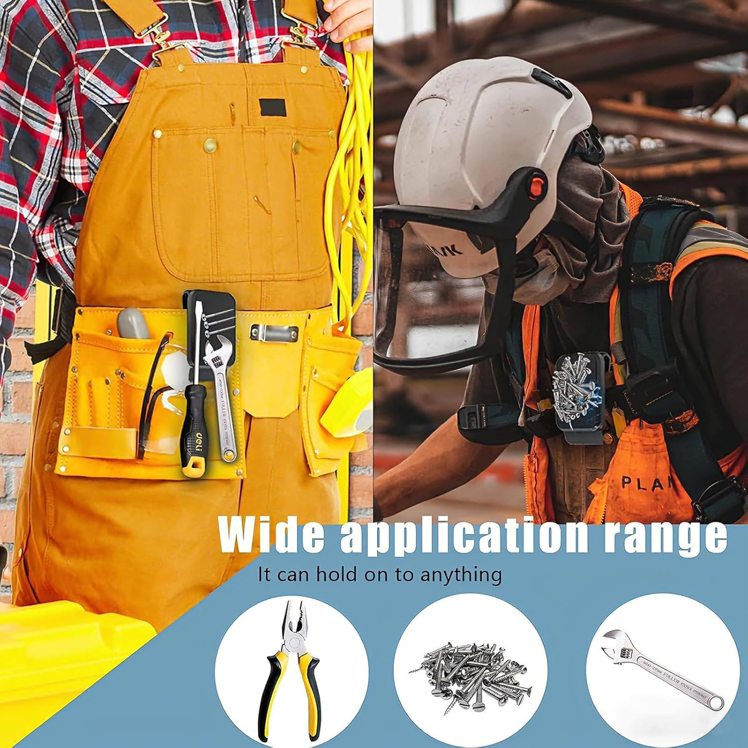Magnetic Tool Holder Super Strong Tool Holster, Magnet Belt Clip Neodymium
