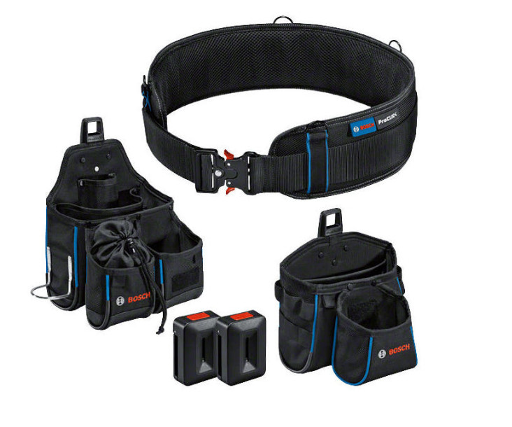 Bosch Professional Tool Belt 93 Pouch Set | Ergonomic Fit | Genuine NEW