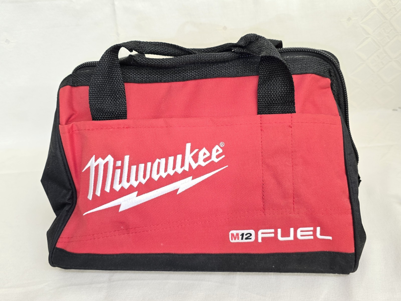 MILWAUKEE FUEL M12 POWER CANVAS TOOL BAG HEAVY DUTY CONTRACTORS FOR DRILL IMPACT